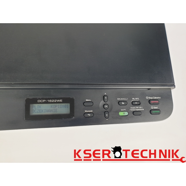 Urządzenie wielofunkcyjne Drukarka Ksero Skaner Brother DCP-1622WE